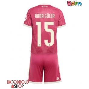 Real Madrid Arda Guler #15 Tredje trøje Børn 2026-27 Kort ærmer (+ korte bukser)